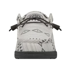 Wally - Shades Grey 11 Wally - Shades Grey -Heydude Shoes 40361 030 WALLYSHADES BLACK LEFTFRONT