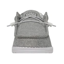 Wally Longneck - Grey 11 Wally Longneck - Grey -Heydude Shoes 40367 030 WALLYLONGNECK GREY LEFTFRONT