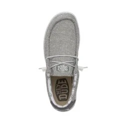 Wally Longneck - Grey 13 Wally Longneck - Grey -Heydude Shoes 40367 030 WALLYLONGNECK GREY LEFTTOP