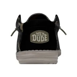 Wally Boho Denim - Brown 12 Wally Boho Denim - Brown -Heydude Shoes 40379 255 WALLYBOHODENIM BROWN LEFTBACK