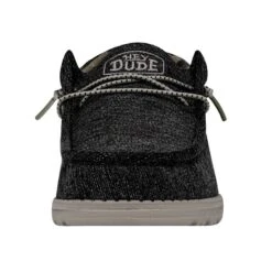 Wally Boho Denim - Brown 11 Wally Boho Denim - Brown -Heydude Shoes 40379 255 WALLYBOHODENIM BROWN LEFTFRONT