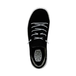 Cody Sport Mesh - Black 15 Cody Sport Mesh - Black -Heydude Shoes 40391 001 CODYSPORTMESH BLACK LEFTTOP