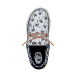 Wally Youth Tropical - Blue 13 Wally Youth Tropical - Blue -Heydude Shoes 40475 425 WALLYYOUTHTROPICAL BLUE LEFTTOP 1