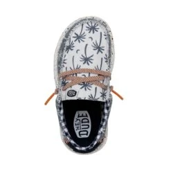 Wally Toddler Tropical - Blue -Heydude Shoes 40477 425 WALLYTODDLERTROPICAL BLUE LEFTTOP