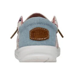 Wally Youth Americana - Flag -Heydude Shoes 40479 1JR WALLYAMERICANAYOUTH FLAG LEFTBACK