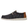 Wally Jersey - Charcoal -Heydude Shoes FW23 M 40169 025 WALLY JERSEY CHARCOAL LEFT PROFILE