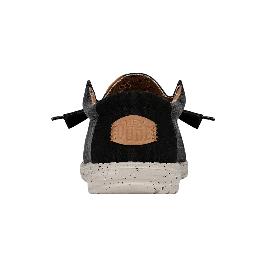 Wally Washed Canvas - Black 7 Wally Washed Canvas - Black - Image 5