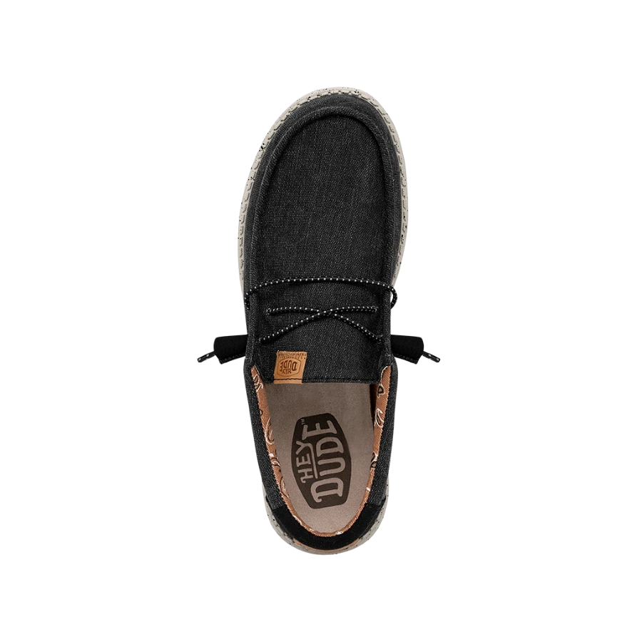 Wally Washed Canvas - Black 8 Wally Washed Canvas - Black - Image 6