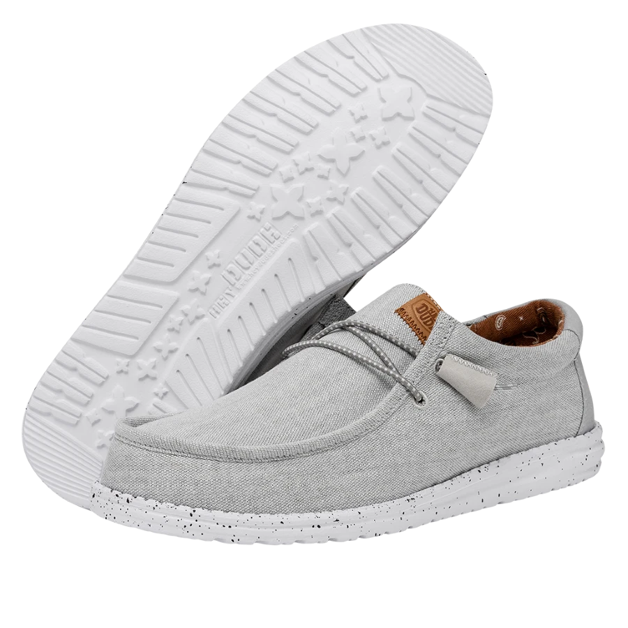 Wally Washed Canvas - Light Grey 5 Wally Washed Canvas - Light Grey - Image 3