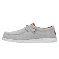 Wally Washed Canvas - Light Grey
