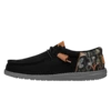 Wally Funk Oasis - Black -Heydude Shoes FW23 M 40397 001 WALLY FUNK OASIS BLACK LEFT PROFILE