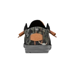 Wally Funk Oasis - Black -Heydude Shoes FW23 M 40397 001 WALLY FUNK OASIS BLACK RIGHT BACK