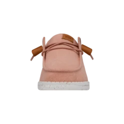 Wendy Washed Canvas - Rose Dust 11 Wendy Washed Canvas - Rose Dust -Heydude Shoes FW23 W 40297 6WK WENDY WASHED CANVAS ROSE CLOUD LEFT FRONT