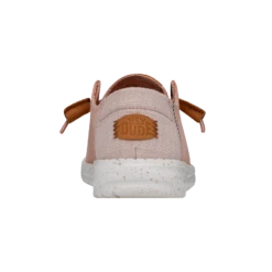 Wendy Washed Canvas - Rose Dust 12 Wendy Washed Canvas - Rose Dust -Heydude Shoes FW23 W 40297 6WK WENDY WASHED CANVAS ROSE CLOUD RIGHT BACK
