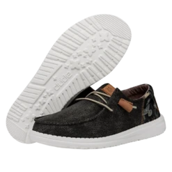 Wendy Funk Oasis - Black -Heydude Shoes FW23 W 40410 001 WENDY FUNK OASIS BLACK LEFT PAIROUTSOLE