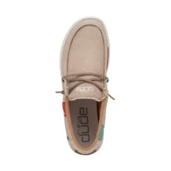 Wally Washed - Tan 13 Wally Washed - Tan -Heydude Shoes SS22 M 111521700 WALLY WASHED TAN LEFT 6