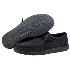 Wally Sox Micro - Total Black -Heydude Shoes WALLY SOX MICRO TOTAL BLACK 3
