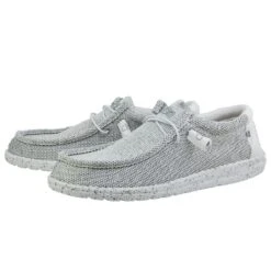 New Products -Heydude Shoes Wally Sox Stone White 2